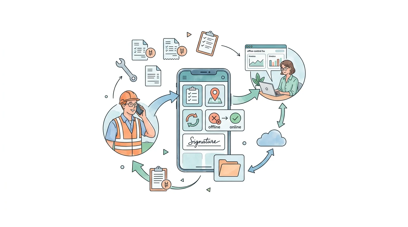 When does an internal app make sense for teams working in the field?