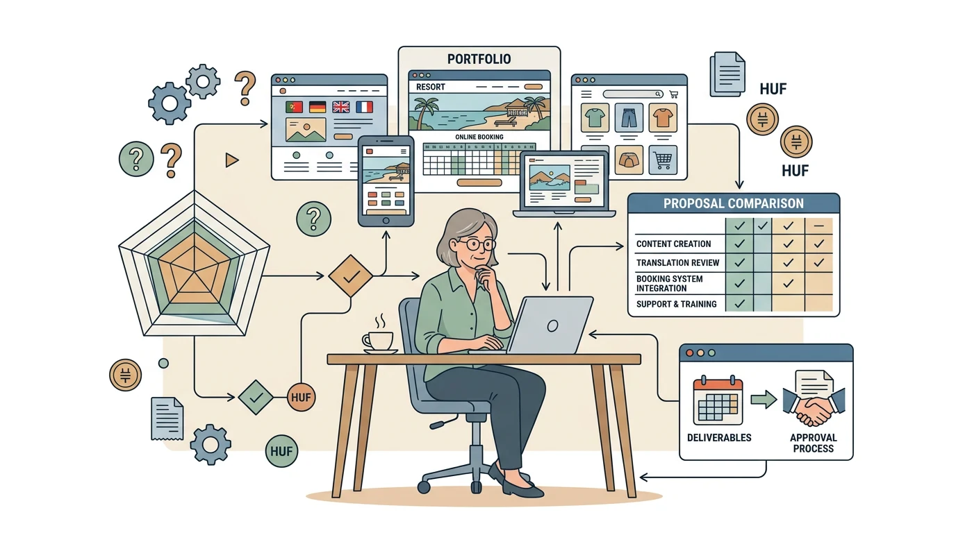 How do I choose a web design agency in the Algarve?
