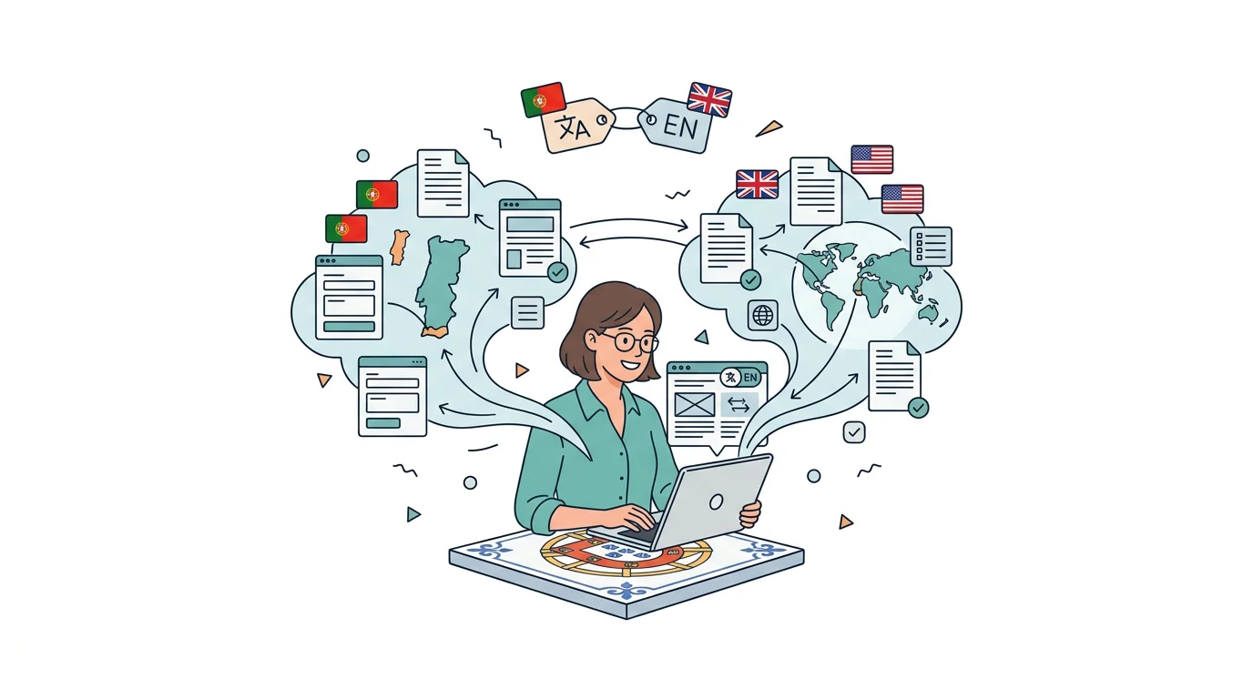 Uma empresa no Algarve precisa de um website em português e inglês?