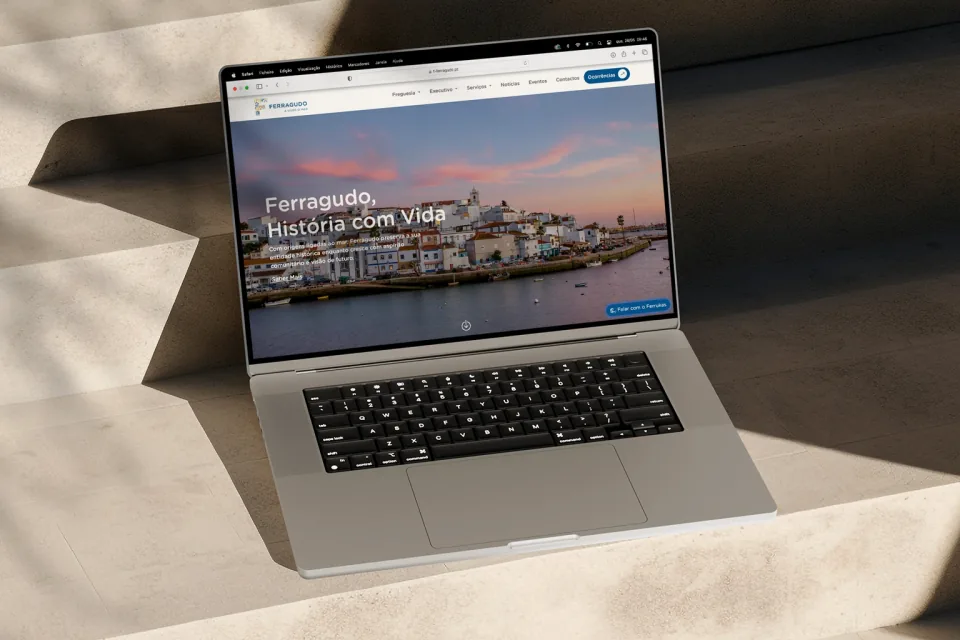 Apresentação do website da Freguesia de Ferragudo