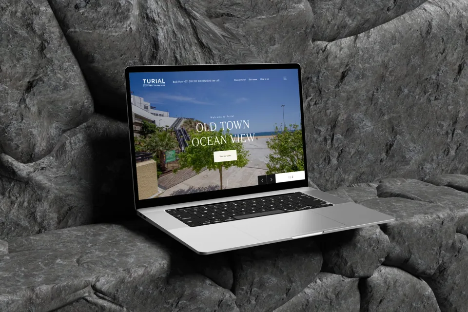 Apresentação do website Turial Old Town Ocean View