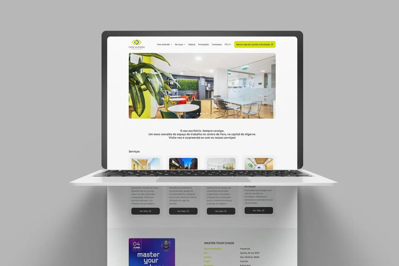 Lançamento do Website – Faro Avenida